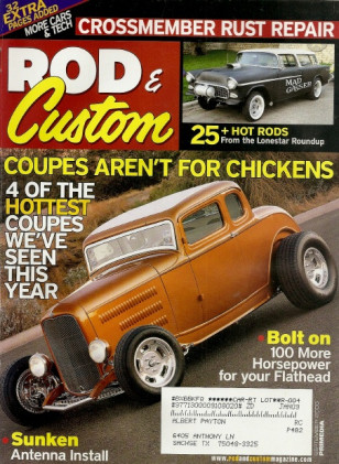 ROD & CUSTOM 2006 SEPT - TRUCK ARM REAR SUSPENSION, DO-A SUNKEN ANTENNA